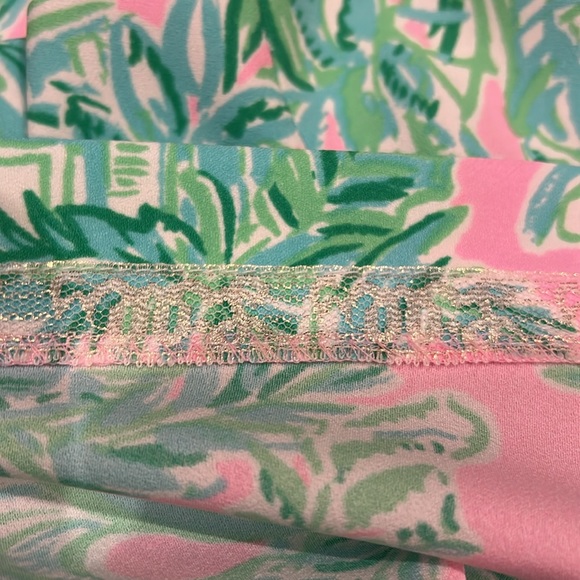 Lilly Pulitzer Vivian Stretch Shift dress Mandevilla Baby Pink Sand Paradise NWT - Picture 10 of 12